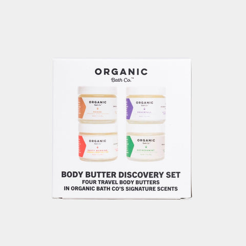 Body Butter Discovery Set by Organic Bath Co.