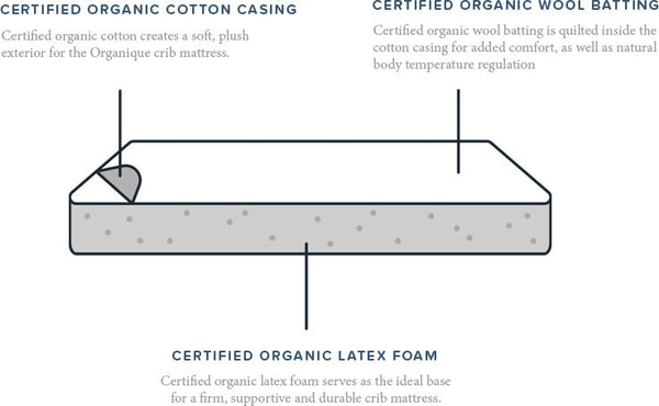 Organic Cotton and Wool Batting