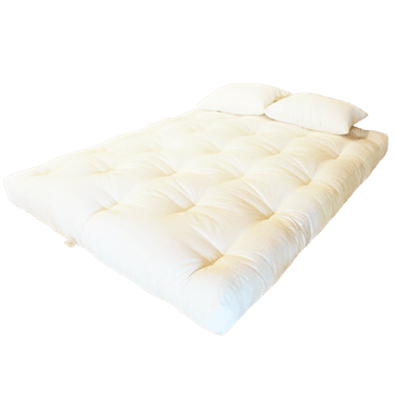 Natural Latex, Organic Cotton & Eco-Wool Mattress 7" Thick - without Fire Retardant - PureLivingSpace.com