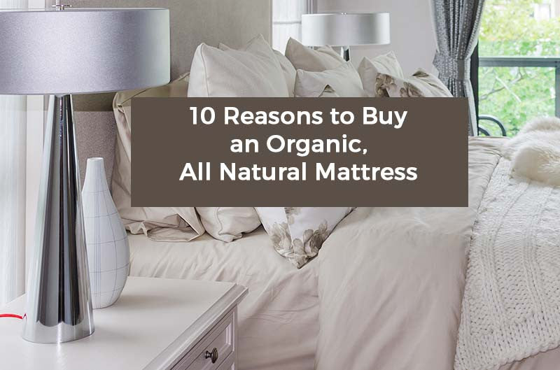 Ten Reasons to Buy an Organic/All Natural Mattress