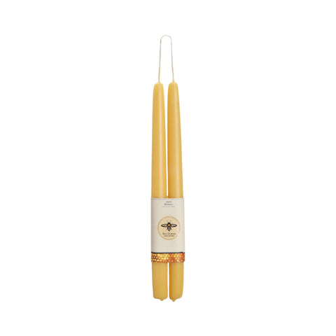 Beeswax Taper Candles - Natural Color
