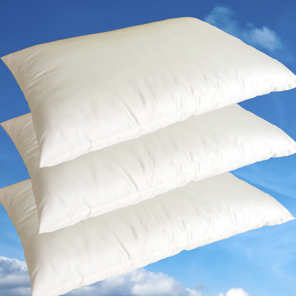 Childs Junior Pillow - 100% Natural Kapok & Organic Cotton Pillow - PureLivingSpace.com
