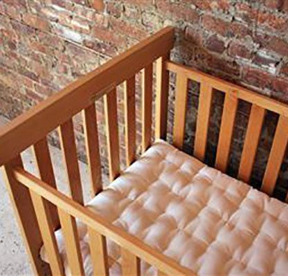 100% Natural Cotton Wool Crib Mattress No Chemical Flame
