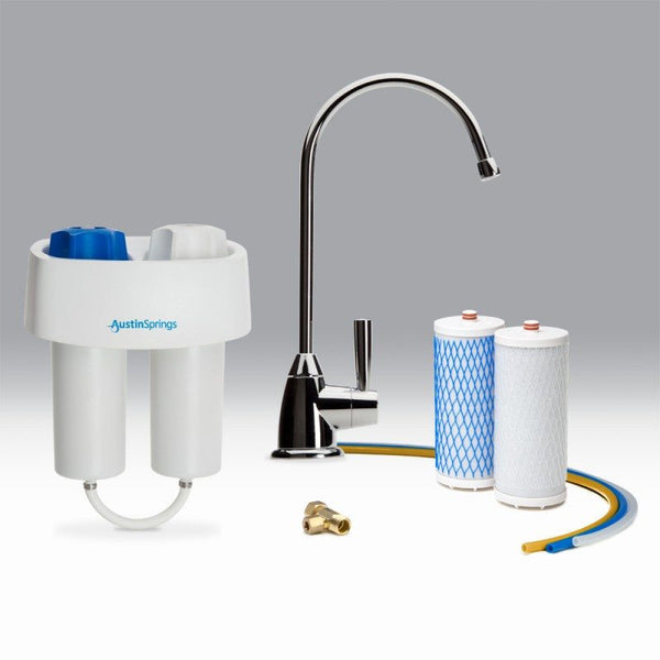 Austin Springs Under Counter Water Filter System - PureLivingSpace.com