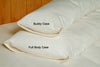 Organic Cotton and 100% Eco-Wool Body Pillow (Full Size) - PureLivingSpace.com