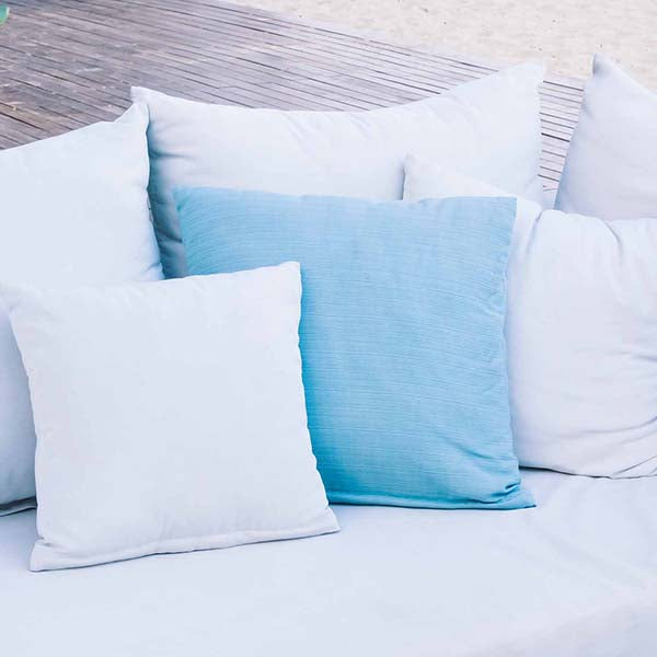 Organic Cotton Twill Decorative Pillow Cover - PureLivingSpace.com