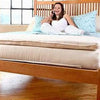 100% Natural Latex and Wool Mattress Topper with Organic Cotton Cover - PureLivingSpace.com