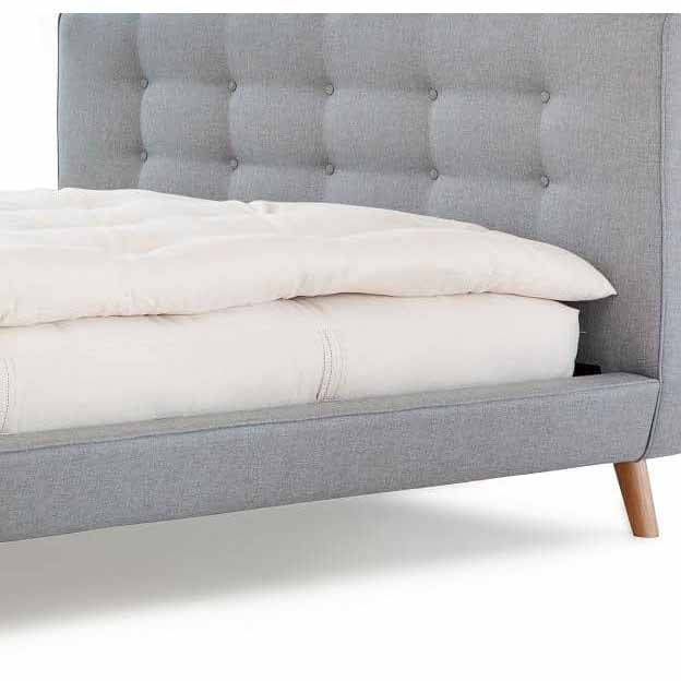 Organic Cotton Mattress Topper With 100% Organic Twill Case – Natural Bed Topper For Added Comfort & Support – Handmade In USA