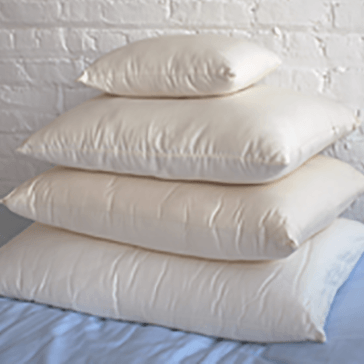 Eco-Wool Pillow with Organic Cotton Cover