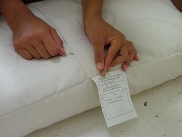 Organic Cotton Extra Firm Mattress 6" Thick - without Fire Retardant - PureLivingSpace.com