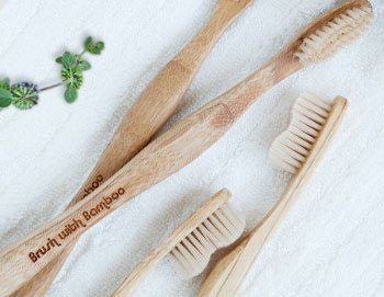 Bamboo Tooth Brush - Set of 4 - PureLivingSpace.com